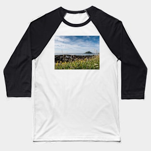 Mewstone Island from Wembury Point Baseball T-Shirt